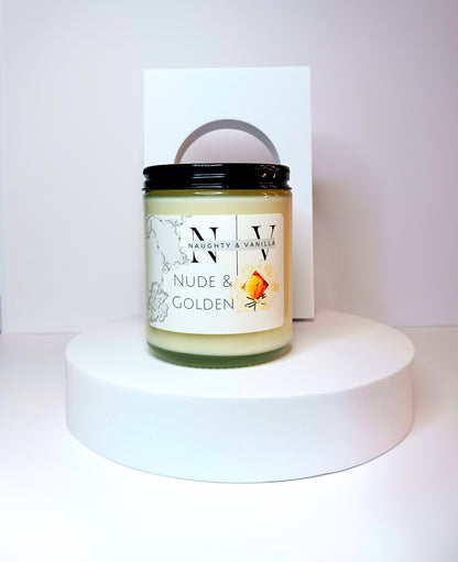 Nude & Golden Candle 8 oz