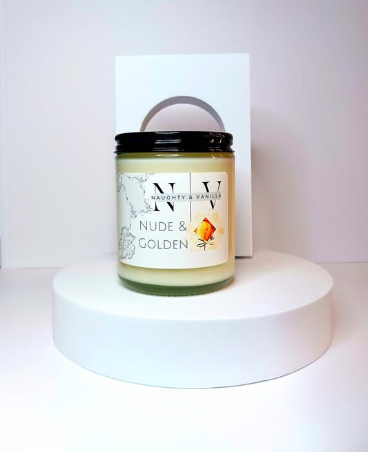 Nude & Golden Candle 8 oz